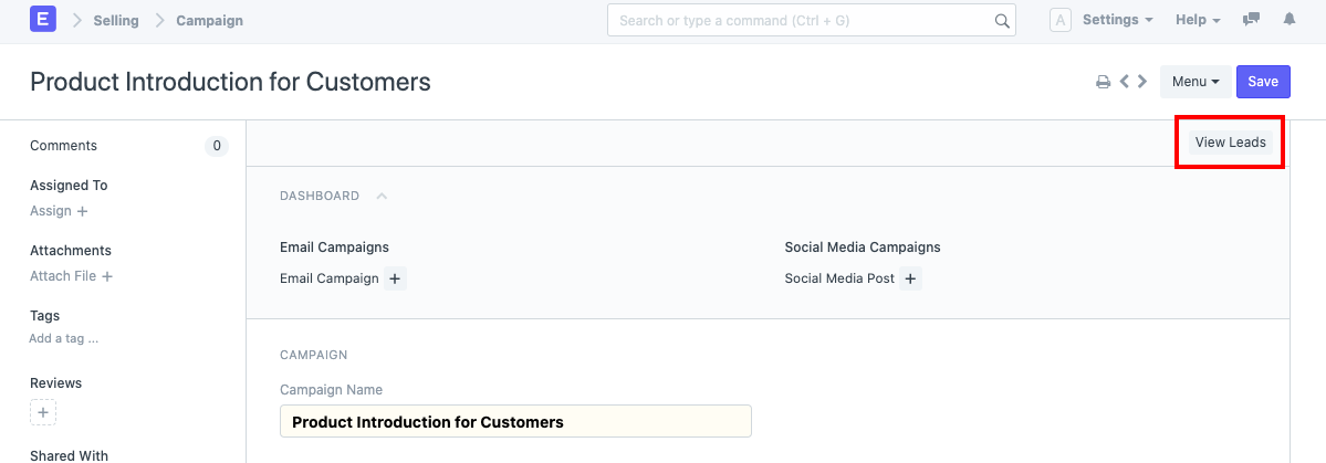 Quản Lý Chiến Dịch Marketing Hiệu Quả với ERPNext CRM - ERPNext Việt Nam