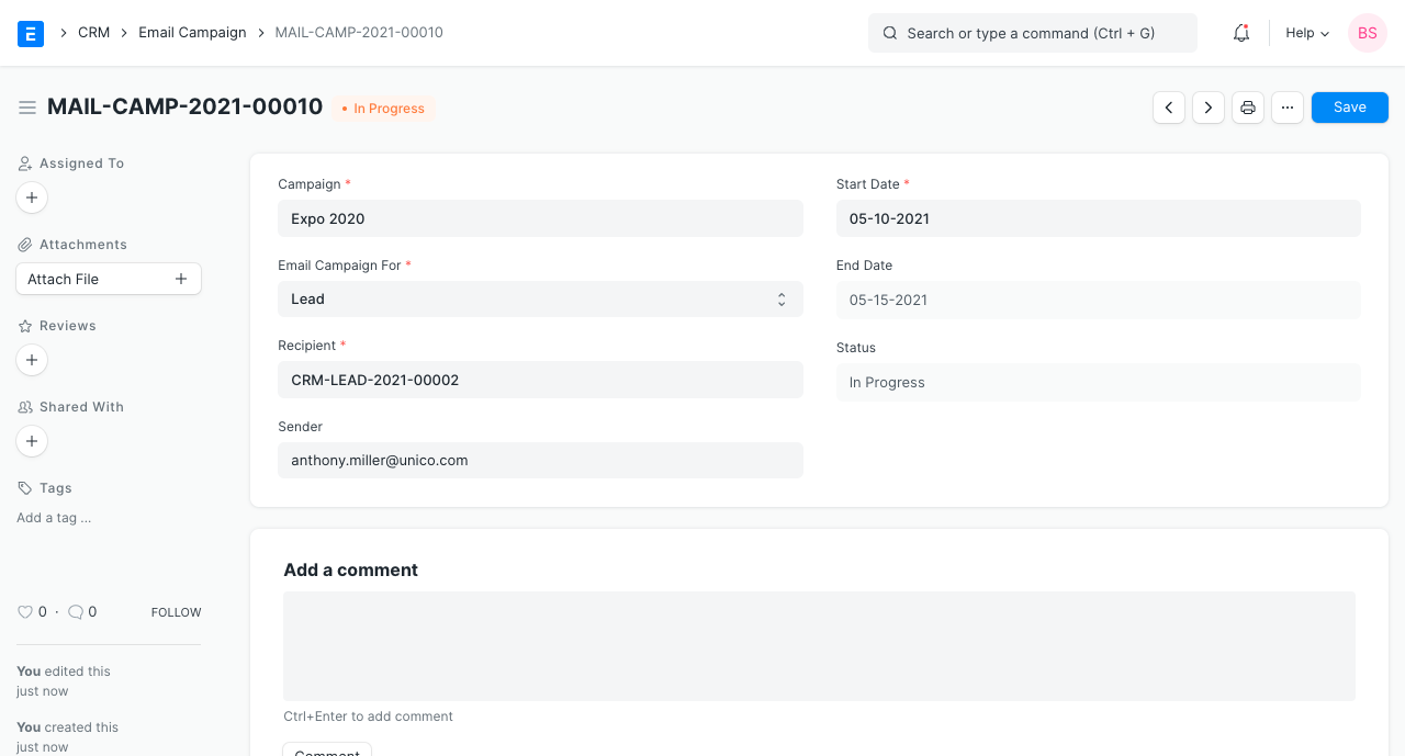 Quản Lý Chiến Dịch Marketing Hiệu Quả với ERPNext CRM - ERPNext Việt Nam